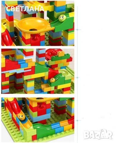 Голям комплект конструктор с 165 части , снимка 7 - Конструктори - 51469247