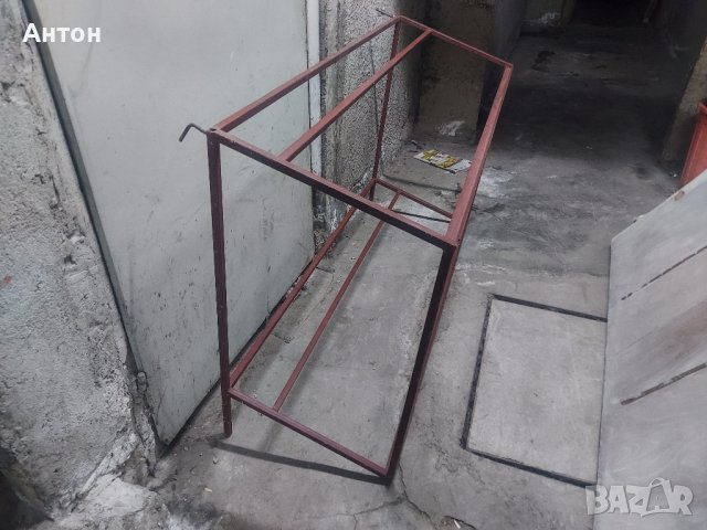Метален стелаж 120 х 67 х 41 см, снимка 2 - Стелажи и щандове - 39147301