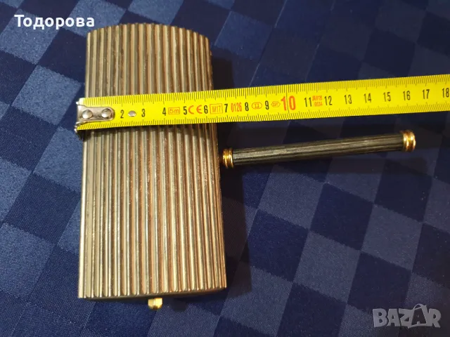 Старинен аристократичен уред за почистване на маса, снимка 5 - Антикварни и старинни предмети - 47905464