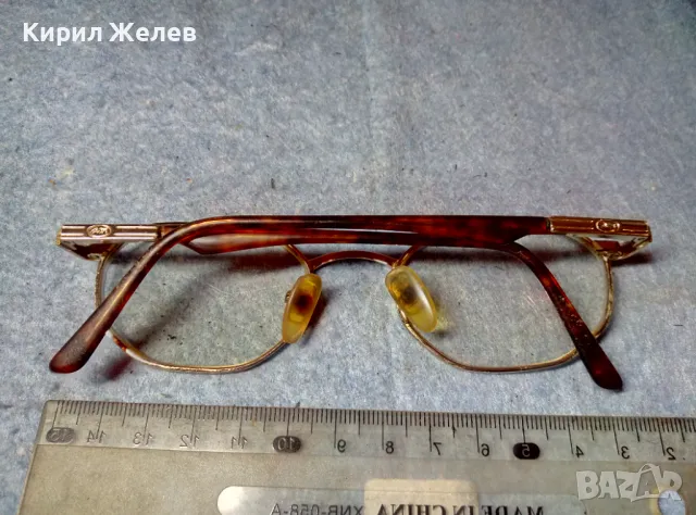 Стари МАРКОВИ ОЧИЛА с ПОЗЛАТА на РАМКАТА и с МАРКОВ КАЛЪФ ENRICO COVERI 47742, снимка 14 - Слънчеви и диоптрични очила - 47463467