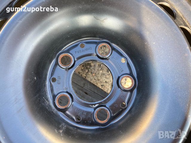 16 джанти 5х112 Mercedes E class W210 7,5J et41 215/55/16, снимка 2 - Гуми и джанти - 43821190