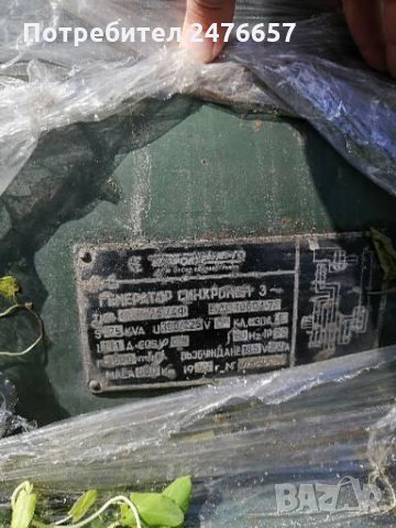Генератор за ток, снимка 2 - Други машини и части - 34743640