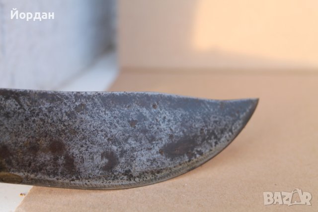 Стар ловен нож, снимка 4 - Антикварни и старинни предмети - 43885043