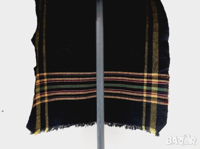 Стара тъкана вълнена престилка(16.3), снимка 6 - Антикварни и старинни предмети - 43557662