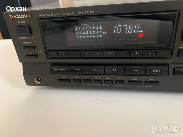 Technics SA-GX200, снимка 2 - Ресийвъри, усилватели, смесителни пултове - 52572320