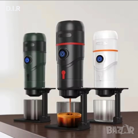 Преносима кафе машина Brand+ HiBREW за кола и дом, DC12V Expresso кафемашина, снимка 3 - Кафемашини - 52591101