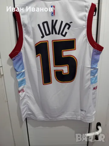 Чисто нов оригинален потник на Denver Nuggets - Nikola Jokic, снимка 4 - Баскетбол - 50415053