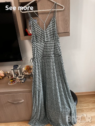 ZARA дълга рокля М, снимка 2 - Рокли - 53571900