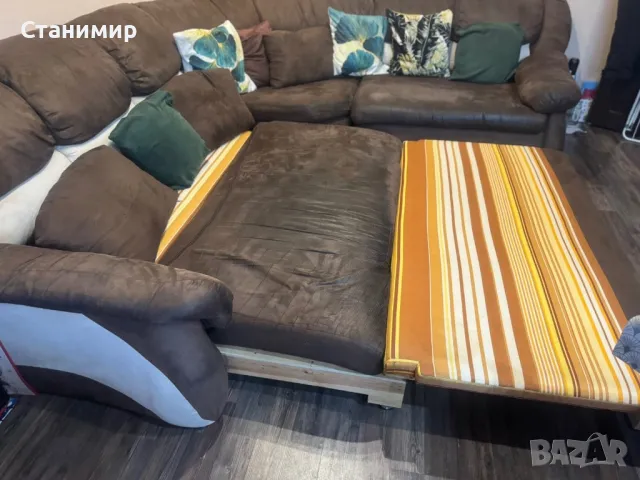 Ъглов диван разтегателен 240/280, снимка 3 - Дивани и мека мебел - 48637355