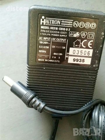 ЗАХРАНВАЩ АДАПТЕР 12V 1.0A, снимка 1