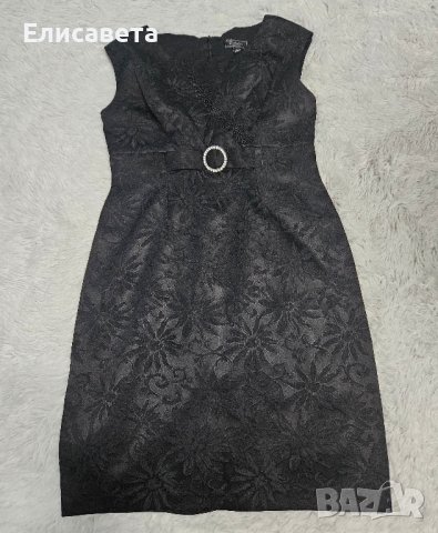 Дамска официална рокля в черен цвят , снимка 1