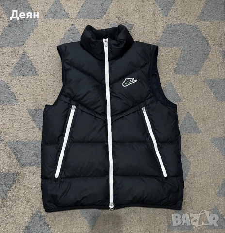 Оригинална грейка Nike tech vest gilet в черен цвят, снимка 2 - Други - 53423786