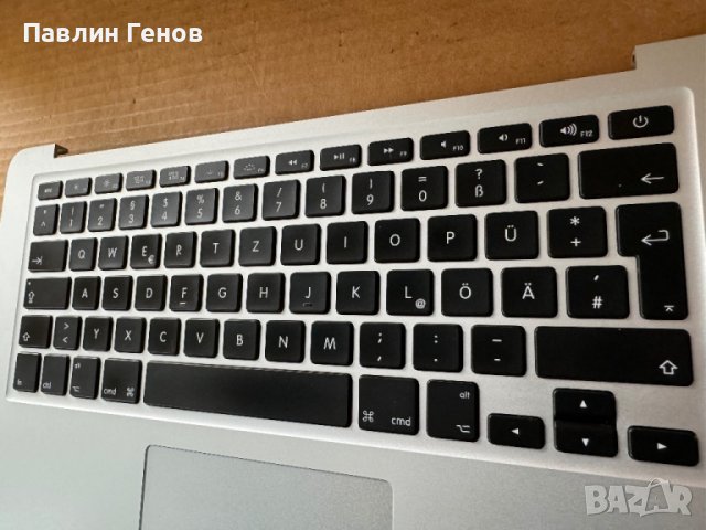 Оригинална клавиатура с рамка и тъч за лаптоп Apple MacBook Air A1369 / MacBook Air A1466, снимка 5 - Части за лаптопи - 44933035
