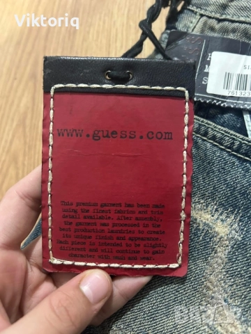 Мъжки дънки guess, снимка 6 - Дънки - 52892255