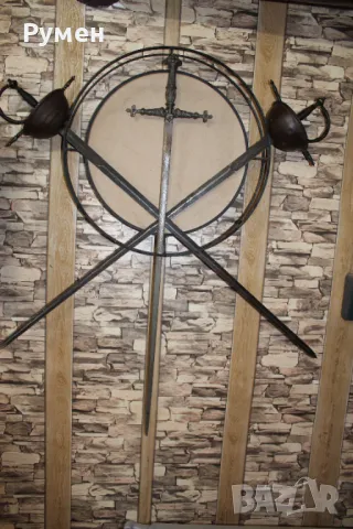 Рапира и две шпаги, снимка 2 - Антикварни и старинни предмети - 49296705