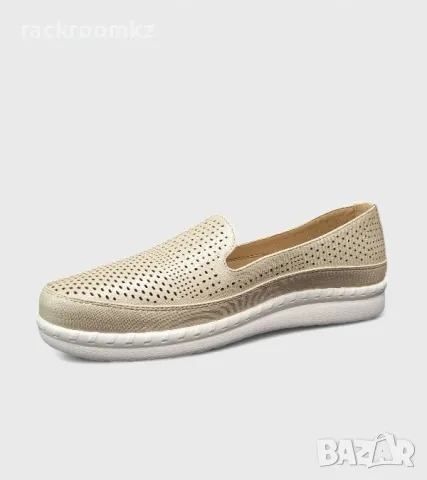 МОДНИ ДАМСКИ ЛОУФЪРИ С ПЕРФОРАЦИИ A2373-3 BEIGE

, снимка 2 - Дамски ежедневни обувки - 49697713