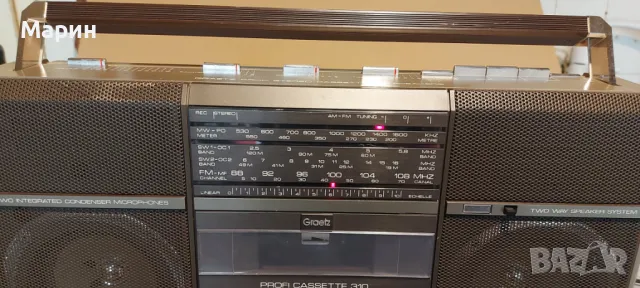 Винтидж касетофон, снимка 2 - Радиокасетофони, транзистори - 49799622