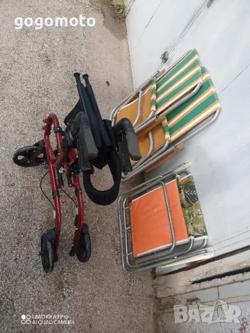 Ролатор супер олекотен, проходилка алуминиева , снимка 15 - Ролатори - 49874013