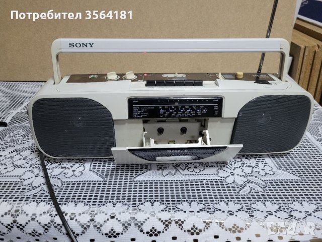 радио касетофон SONY cfs-20il , снимка 4 - Радиокасетофони, транзистори - 43903996