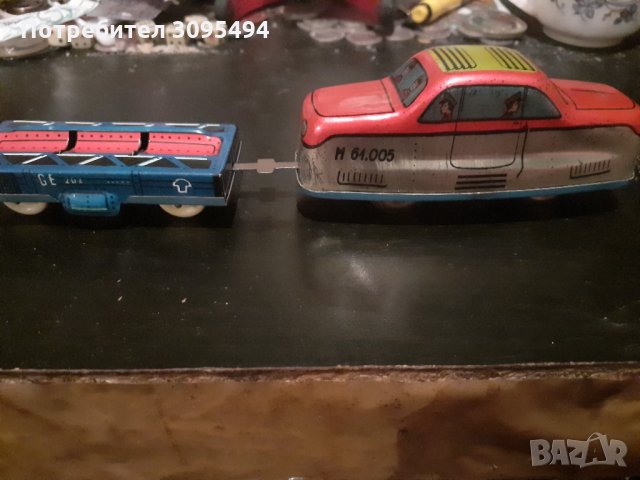 ВЛАКЧЕ.МЕХАНИЧНА ИГРАЧКА. УНГАРИЯ. , снимка 4 - Влакчета, самолети, хеликоптери - 33303930