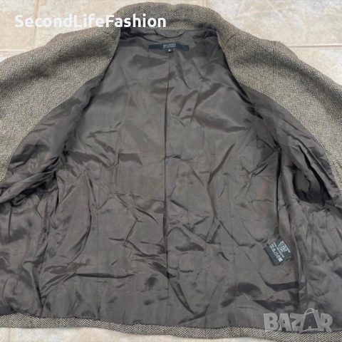 Дамско сако Hallhuber Philosophy, размер 36 S, вълна, полиестер, 2 копчета, снимка 5 - Сака - 53275101