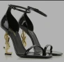 сандали на ток YSL saint laurent , снимка 1