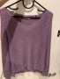 Лилав пуловер, снимка 1 - Блузи с дълъг ръкав и пуловери - 43001174