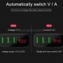 USAMS зарядно с 3 USB порта и LED екран, снимка 5