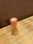 Дървен свещник , снимка 2