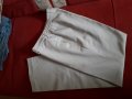 Дамски панталон цвят светъл слонова кост, снимка 5