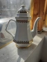 Чайник немски порцелан с позлата, снимка 3