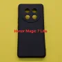 Honor Magic 7 Lite силиконов гръб кейс черен защита на камерите , снимка 3