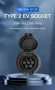 Изход за зарядно устройство IEC 62196 Гнездо за зареждане тип 2 , снимка 4