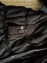 Дамско зимно яке с топла подплата и качулка в черно, размер М/Л, снимка 3