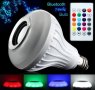 Лампа тонколона RGB Bluetooth дистанционно , снимка 5