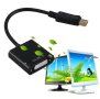 ANIMABG Преходник DP дисплей порт към DVI адаптер за връзка на PC компютър, MacBook, Laptop, лаптоп , снимка 3