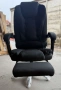 Ергономичен въртящ се офис стол с масаж и поставка за крака, снимка 10