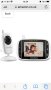 Бебефон с дистанционно Pan-Tilt-Zoom камера 3.2'' LCD екран Инфрачервено нощно виждане, 2-посочно ау