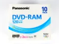 Нови 10 броя DVD-RAM диска Panasonic 120 min (4.7GB) / JAPAN, снимка 1