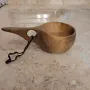 скандинавска дървена чаша, снимка 1
