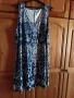 Макси рокля в синьо и бяло , снимка 1