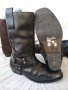 мото тиин боти, УНИСЕКС БОТУШИ черни, 42 - 43, BIKER BOOTS, рокер боти, чопър, хард, снимка 11