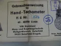 Оборотометър механичен VEB Kombinat Hand-Tachometer TYP H6 40-48000min-1, снимка 10