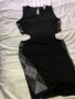 Дамска черна рокля, снимка 1 - Рокли - 28740855