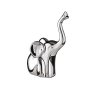  Статуетка Слон керамика сребро, снимка 1 - Статуетки - 38518691