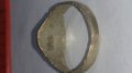 Старинен пръстен сачан над стогодишен с БУКВА Т - 66831, снимка 6