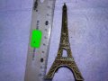 СТАРА ДЕКОРАТИВНА МЕСИНГОВА АЙФЕЛОВА КУЛА УМАЛЕН МОДЕЛ СУВЕНИР от ПАРИЖ 41307, снимка 1