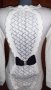 ДАМСКА  Бяла БЛУЗА - Размер М , снимка 1 - Блузи с дълъг ръкав и пуловери - 38275224