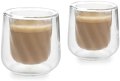 Нов La Cafetière комплект от 2 броя чаши за кафе Топлоизолационни Подарък