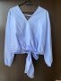 Елегантна блуза в актуален син цвят, снимка 1 - Ризи - 35447971